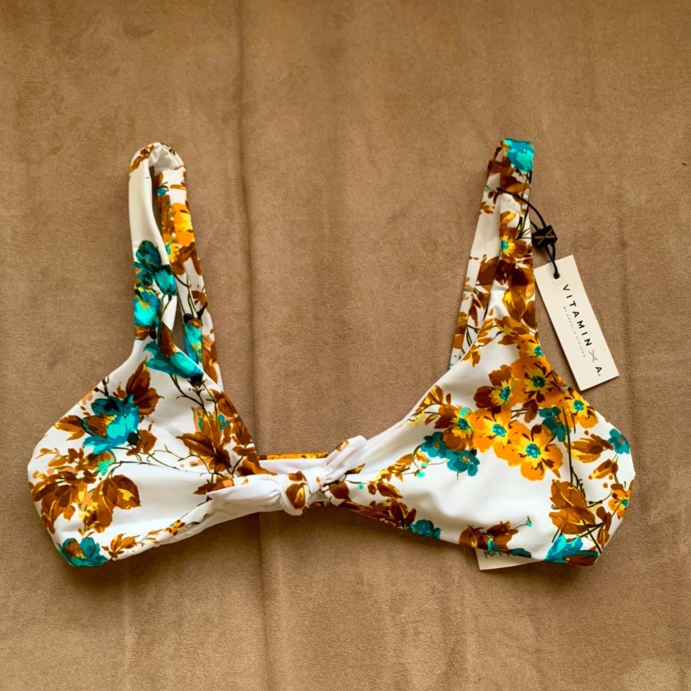 vitamin a bikini top brand new with tags